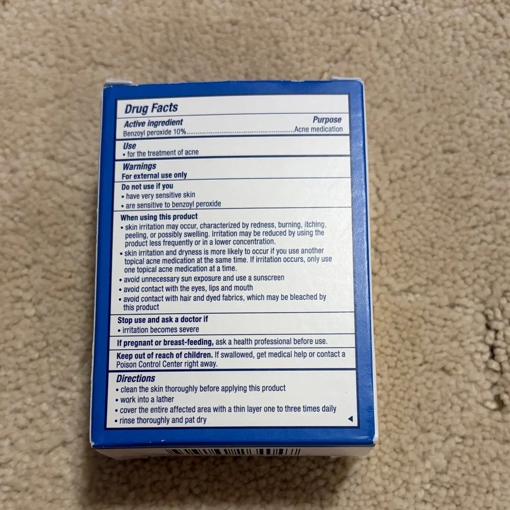 Acne Treatment Bar - Maximum Strength